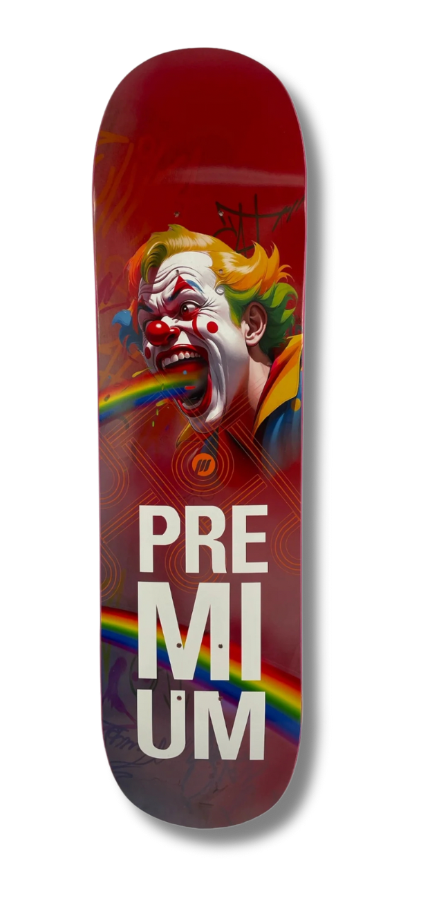 FREAK CLOWN , Tabla de Skate PREMIUM – Fabricada en USA 🇺🇸 Con lija cash.