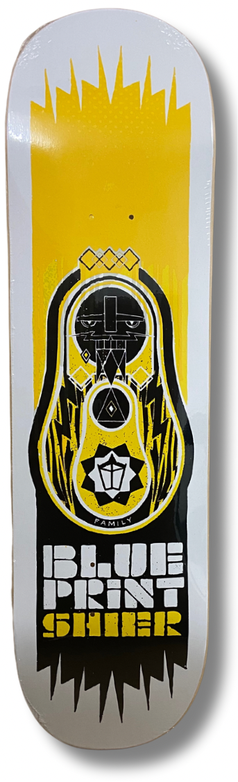 Tabla de skate Blueprint "Doll Shier" con lija cashskate.