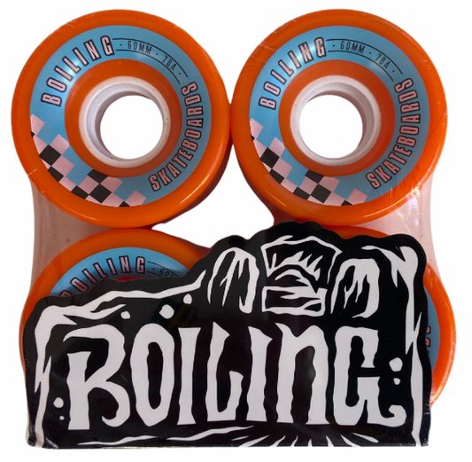 Ruedas de cruiser Boiling 60mm 78A blandas