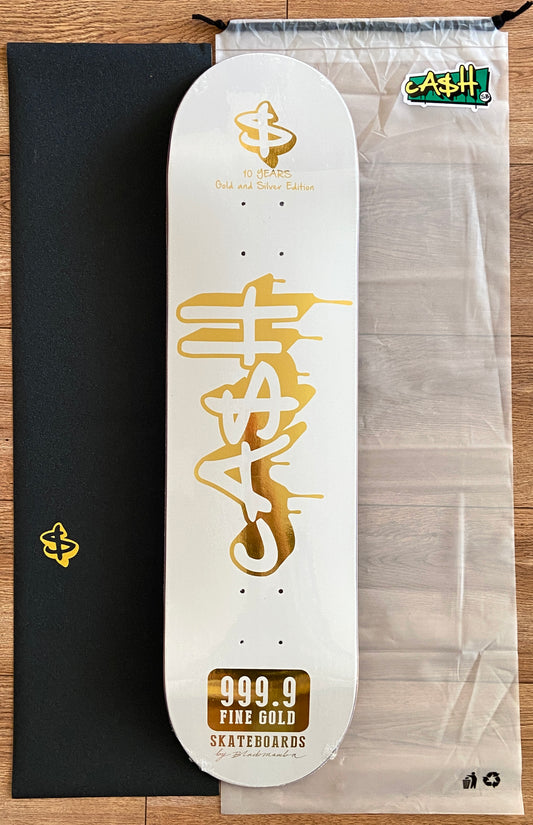 G&W 8,2” tabla de skate cash anniversary con lija mas bolso. ÚLTIMA UNIDAD DE COLECCIÓN!