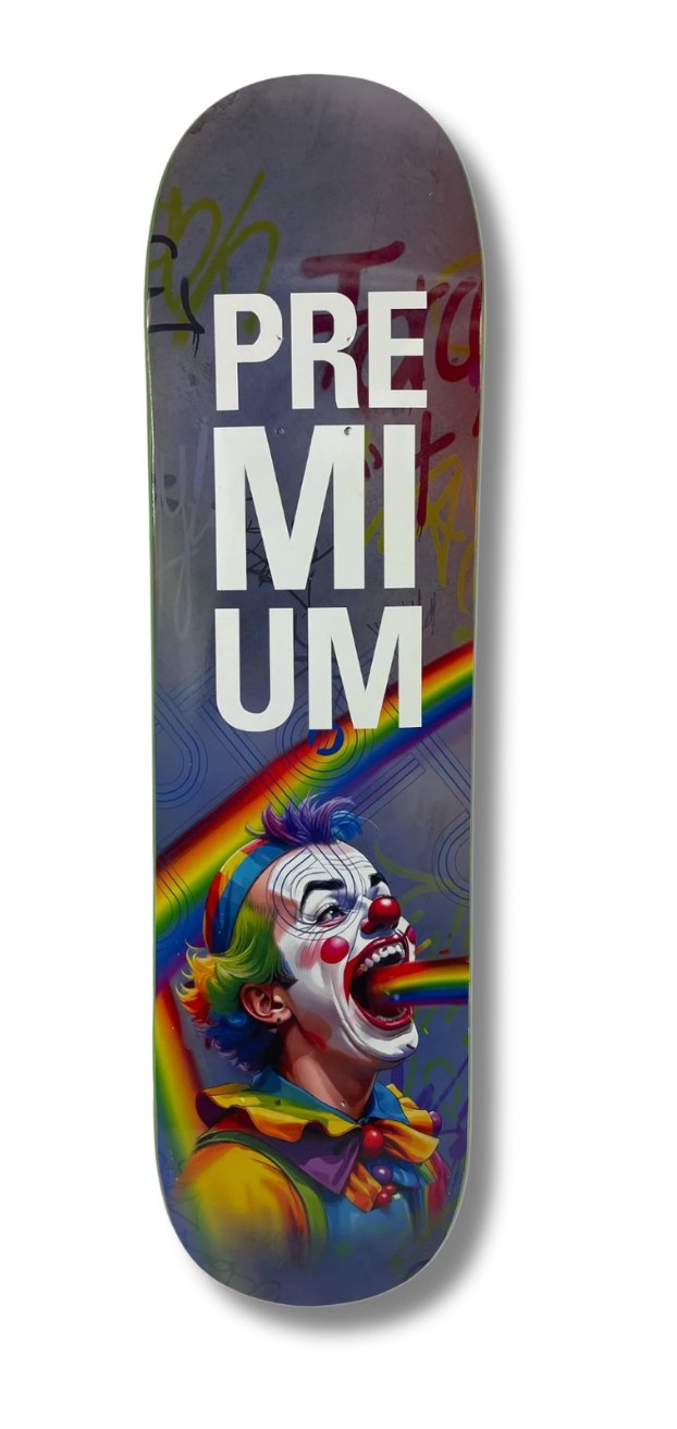 JEEPERS CLOWN , Tabla de Skate PREMIUM – Fabricada en USA 🇺🇸 Con lija cash.