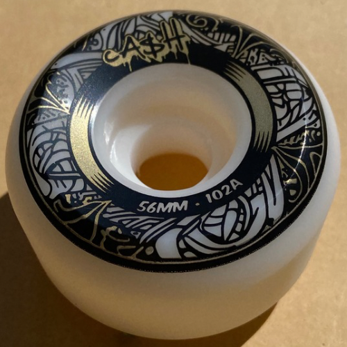 Set Ruedas de skate 56mm 102A "Gold '25" Cash wheels