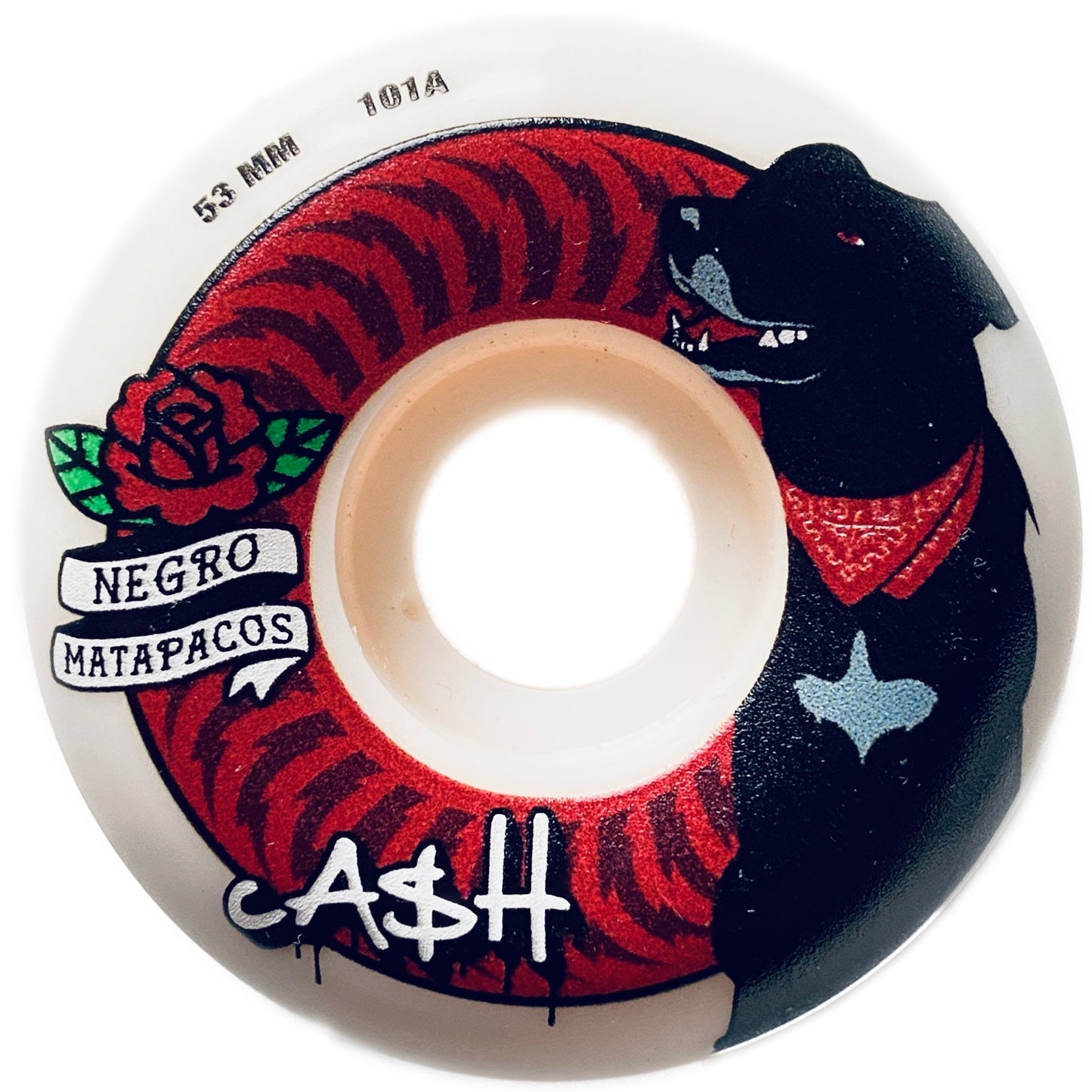 Ruedas de skate set "Rose Matapacos" wheels Cash 102A