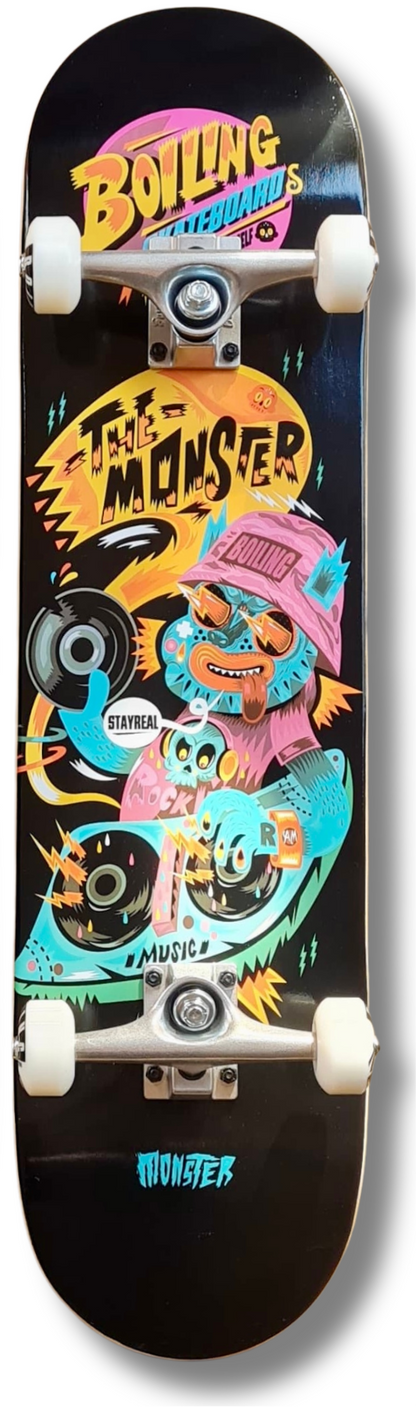 Boiling 8” DJ MONSTER Tabla Skate Completo!