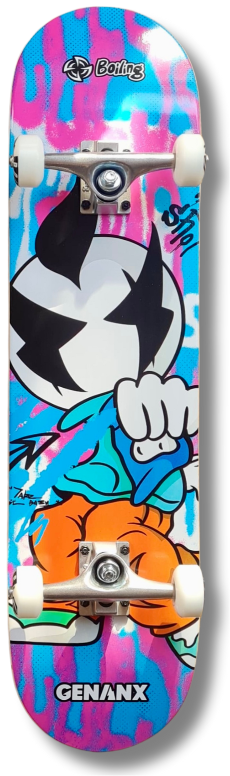 Boiling 8” ANIME Tabla Skate Completo