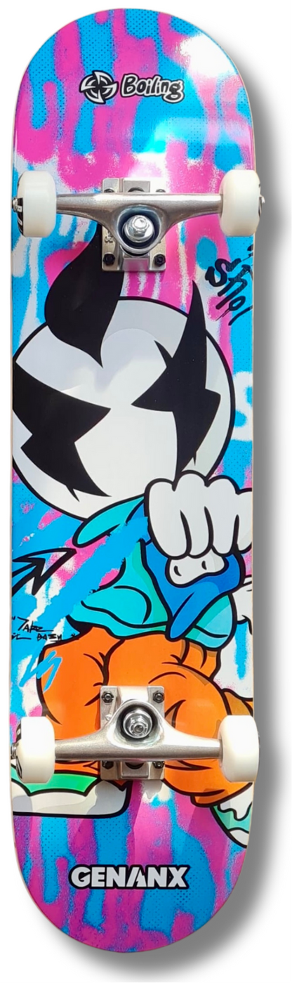 Boiling 8” ANIME Tabla Skate Completo