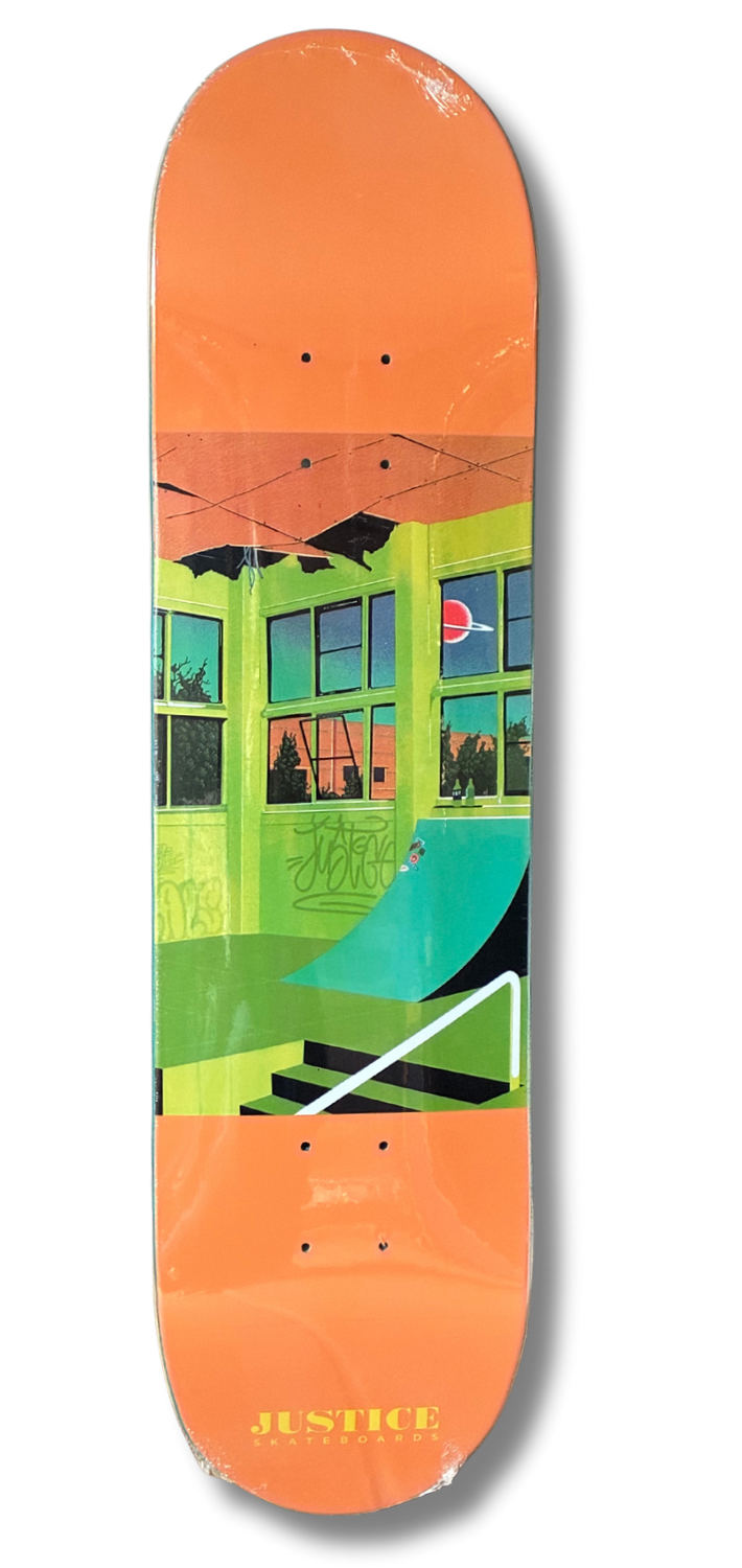 8" Justice tabla Skate completo "RAMP" opción 🛹 Set Ruedas SEMI-PRO o PRO