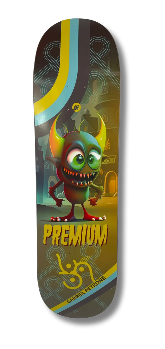 GREMLIN, Tabla de Skate PREMIUM – Fabricada en USA 🇺🇸 Con lija cash.