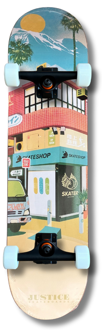 8" Justice tabla Skate completo  "SHOP" 🛹 PRO