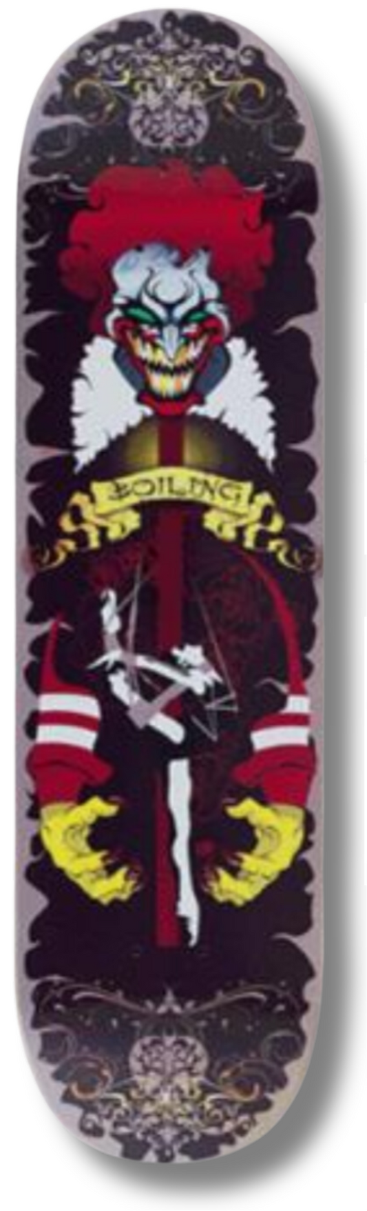 Boiling 8” JOKER Tabla Skate Completo