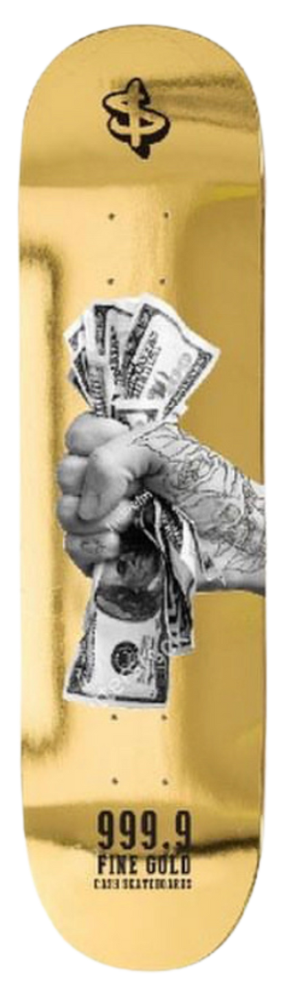 GIMME THE MONEY Tabla de skate Cash con lija cashskate. Última unidad 8,1”! ÚLTIMA UNIDAD DE COLECCIÓN!