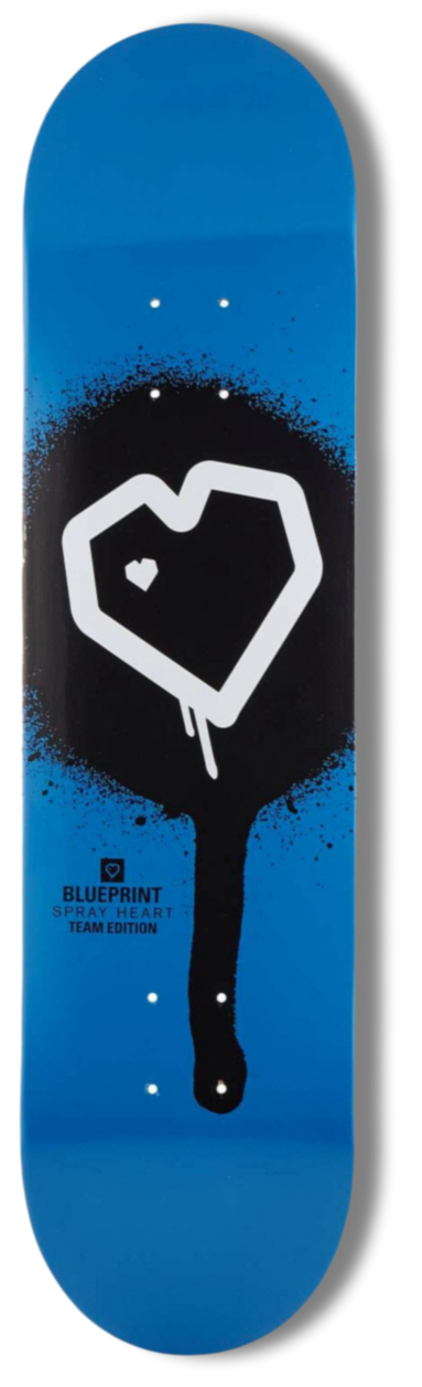 Blueprint "Spray Heart BLUE"