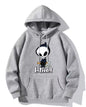 Polerón gris Hombre capucha
, XL BLIND, Oversize, street wear.