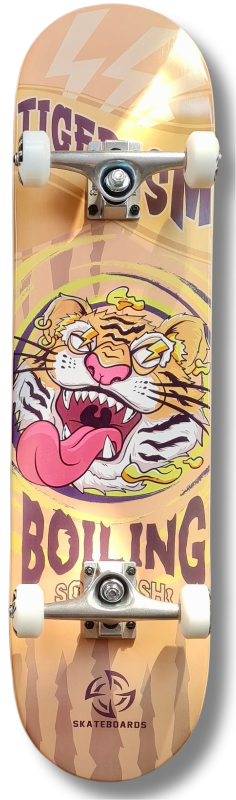 Boiling 8” TIGERISM Tabla Skate Completo