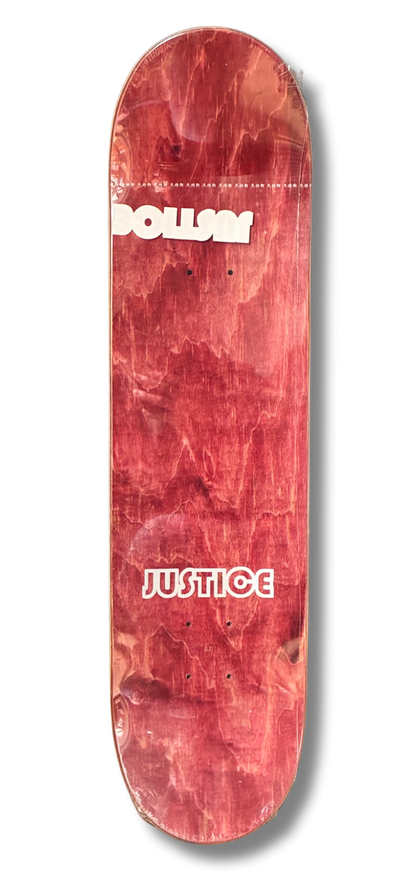 8" Justice Skateboards "ONE" opción (1)CON LIJA o (2)COMPLETO🛹