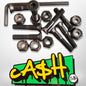 Colores distintos! Pernos de skate, cruz o allen con llave, mas sticker cash.
