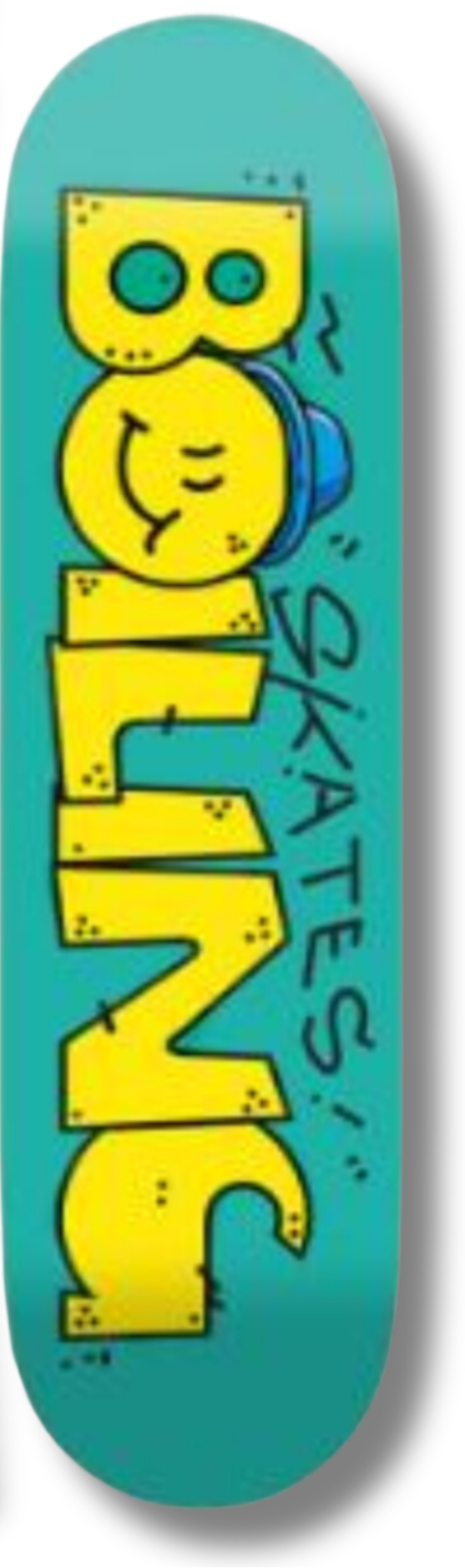 Boiling 8” SMILE Tabla Skate Completo