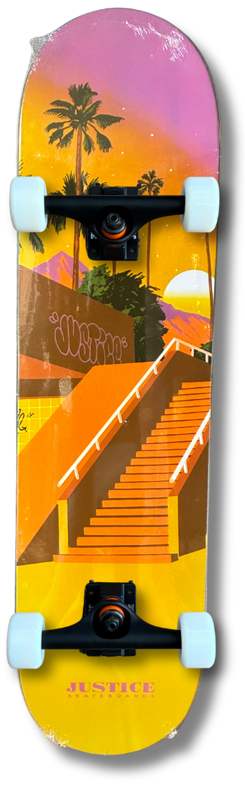 8" Justice Skate completo "SPOT" 🛹 PRO