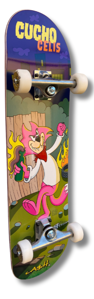 Skate completo "Pro Cucho Celis" Tabla de skate cashskate.