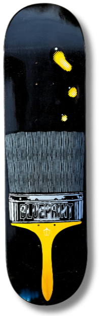 8,2” Blueprint “YELLOW” Tabla de skate con lija cashskate.