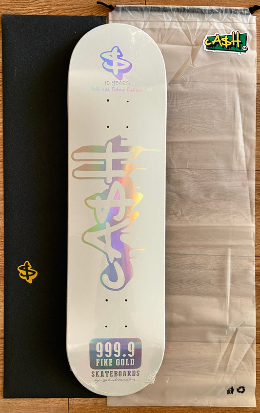 Tabla de skate cash 8,2" S&W Anniversary mas lija cashskate y bolso. ÚLTIMA UNIDAD DE COLECCIÓN!