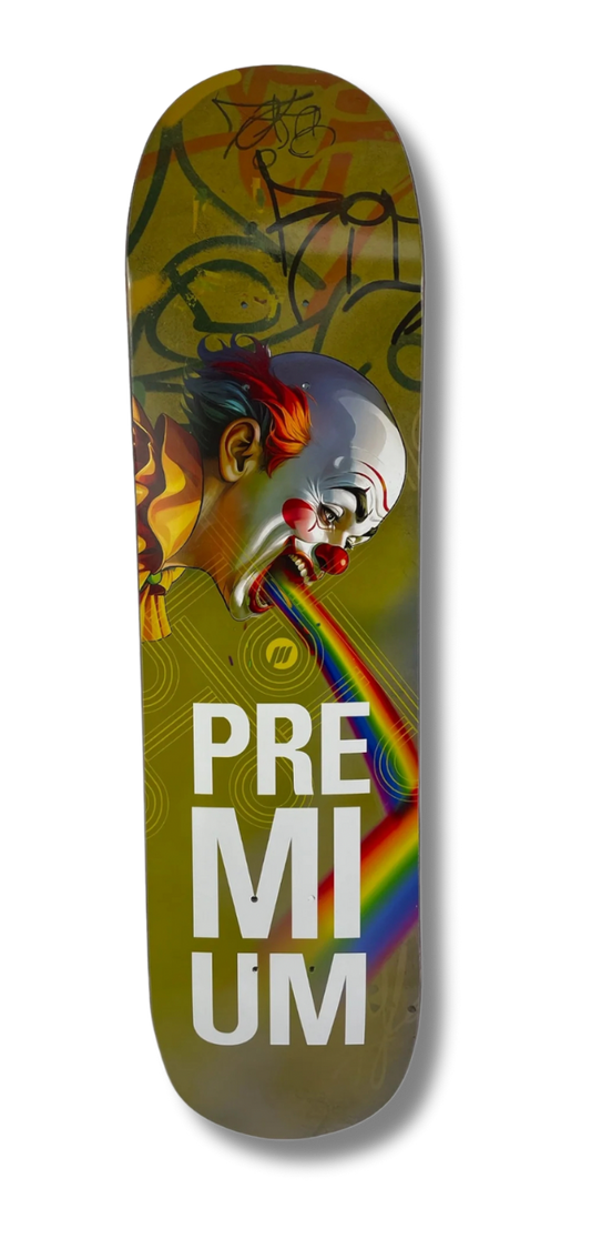 CLOWN HOUSE, Tabla de Skate PREMIUM – Fabricada en USA 🇺🇸 Con lija cash.
