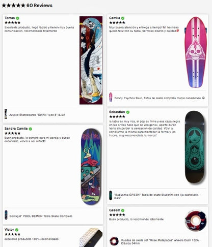 8,25" Tabla de Skate Completo Blueprint "Paul Shier" con ruedas Cashskate