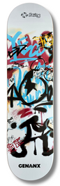 Boiling 8” GRAFFITI Tabla Skate Completo semi pro.