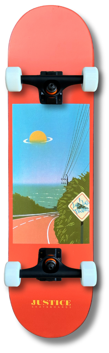 8" Justice Skate completo "ROAD"  🛹 PRO