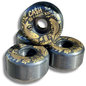⚫🟡 Set 4 Ruedas CASHSKATE KOI 56mm – Gold Series | Nueva Fórmula X101 Equilibradas!