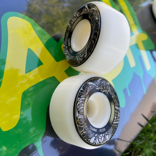 Set Ruedas de skate 56mm 102A "Gold '25" Cash wheels