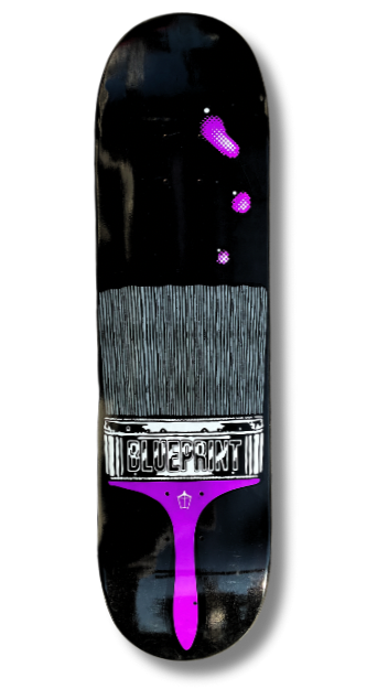 Tabla de Skate Blueprint Brush Purple 9x16