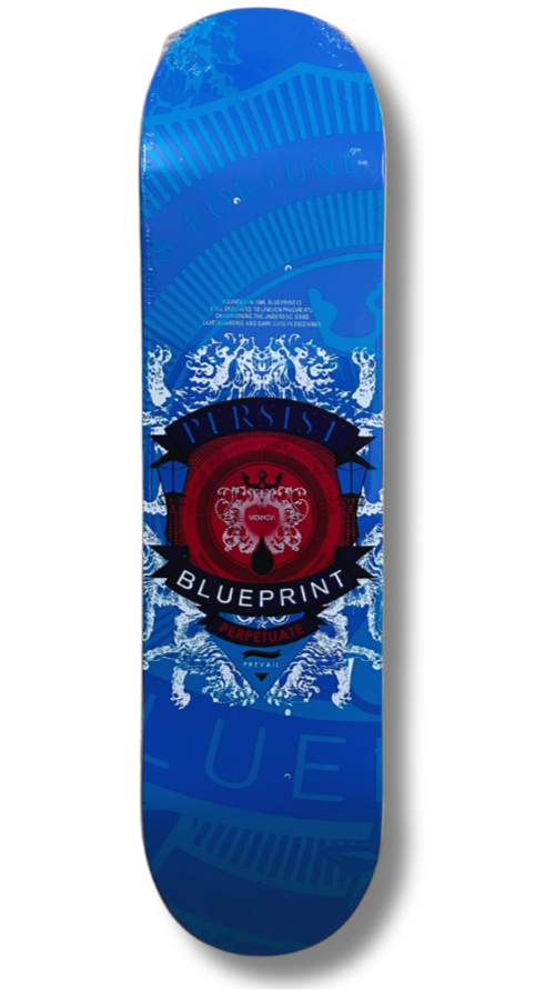 Tabla de Skate Blueprint Courage Bright Blue 9x16