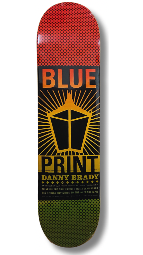 Tabla de Skate Blueprint Lamp Danny Brady 9x16