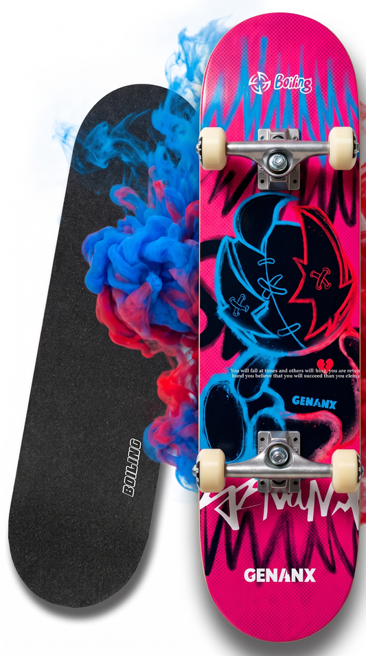 Skate completo Boiling Broke 8.0 tabla y lija
