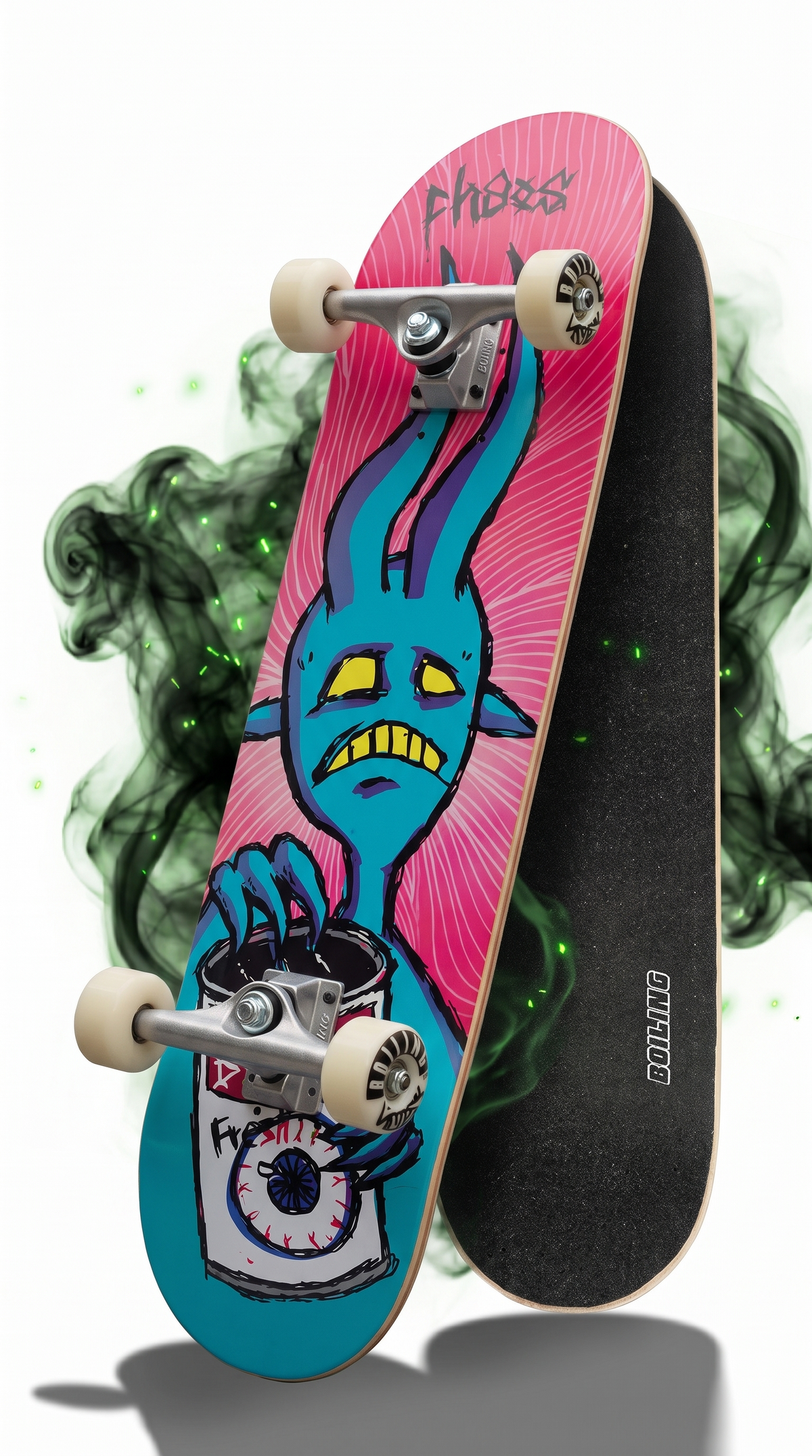 Skate completo Boiling Revenge 8.0 tabla y lija