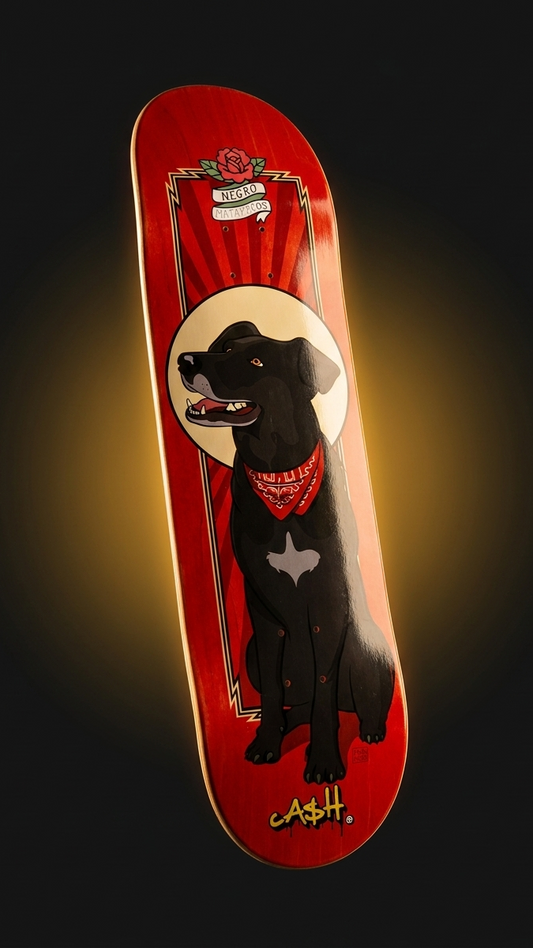 Tabla de skate CASH Matapacos Kamikaze, formato 9:16