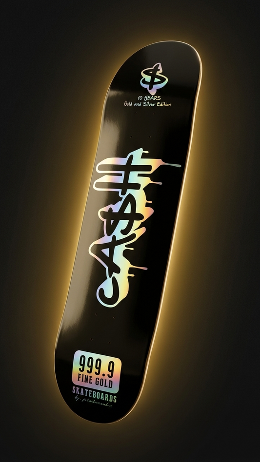 Tabla de skate CASH S&B Anniversary, formato 9:16