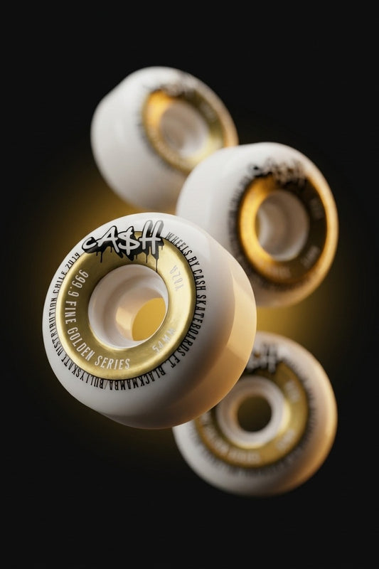 Ruedas de skate CASH Fine Gold 54mm packaging