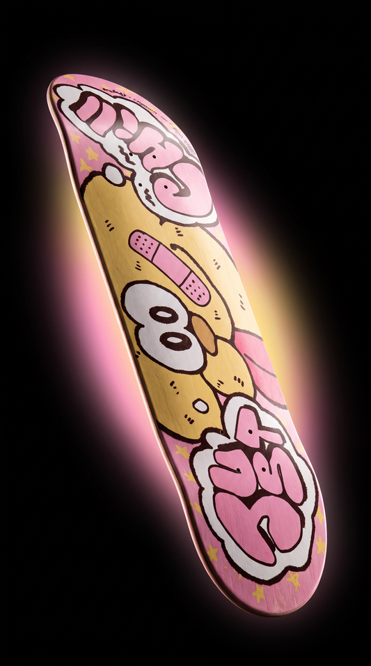 Skate completo Psychos Armadura Tierna 8.1" gráfico candy kawaii