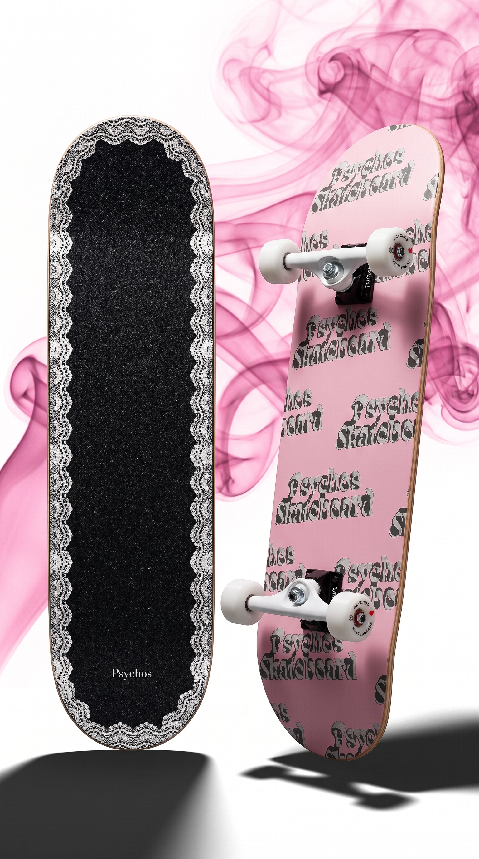 Skate completo Psychos Ola Traviesa 8.1" tabla armada con trucks y ruedas Psychos