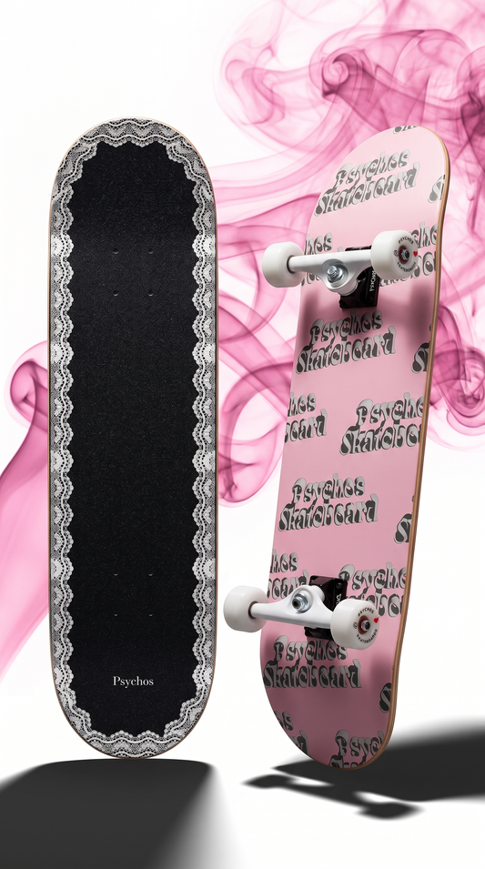 Skate completo Psychos Ola Traviesa 8.1" tabla armada con trucks y ruedas Psychos