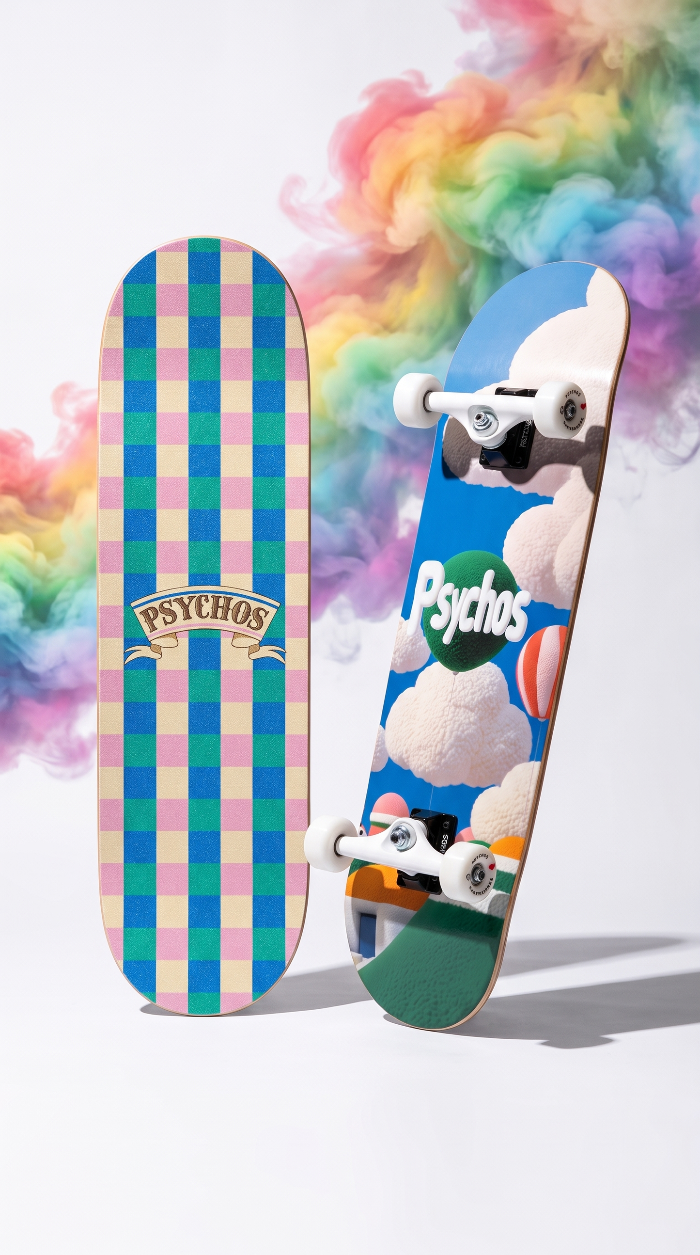 Skate completo Psychos Parque Dopamina 8.1" tabla armada con trucks y ruedas Psychos