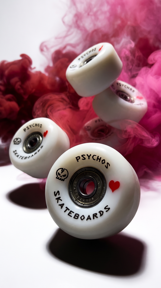 Ruedas de skate Psychos 52mm 101A con rodamientos, foto de producto