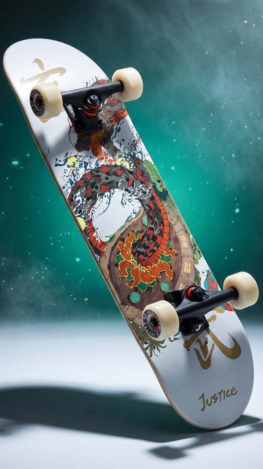 Skate completo Justice Black Tortoise 8.25"