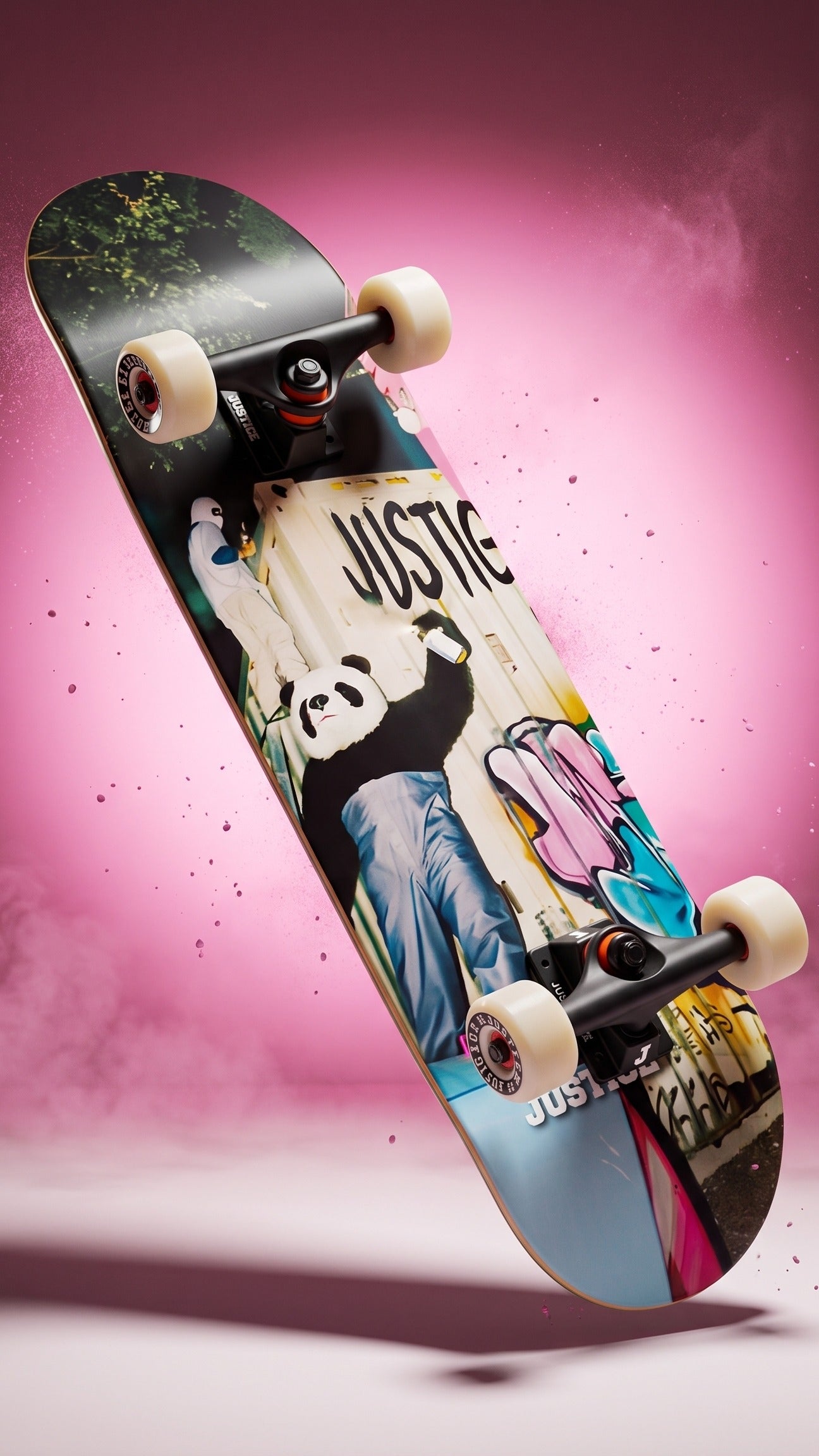 Skate completo Justice Graffiti Panda 8.25"