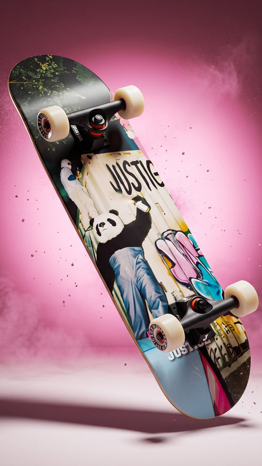 Skate completo Justice Graffiti Panda 8.25"