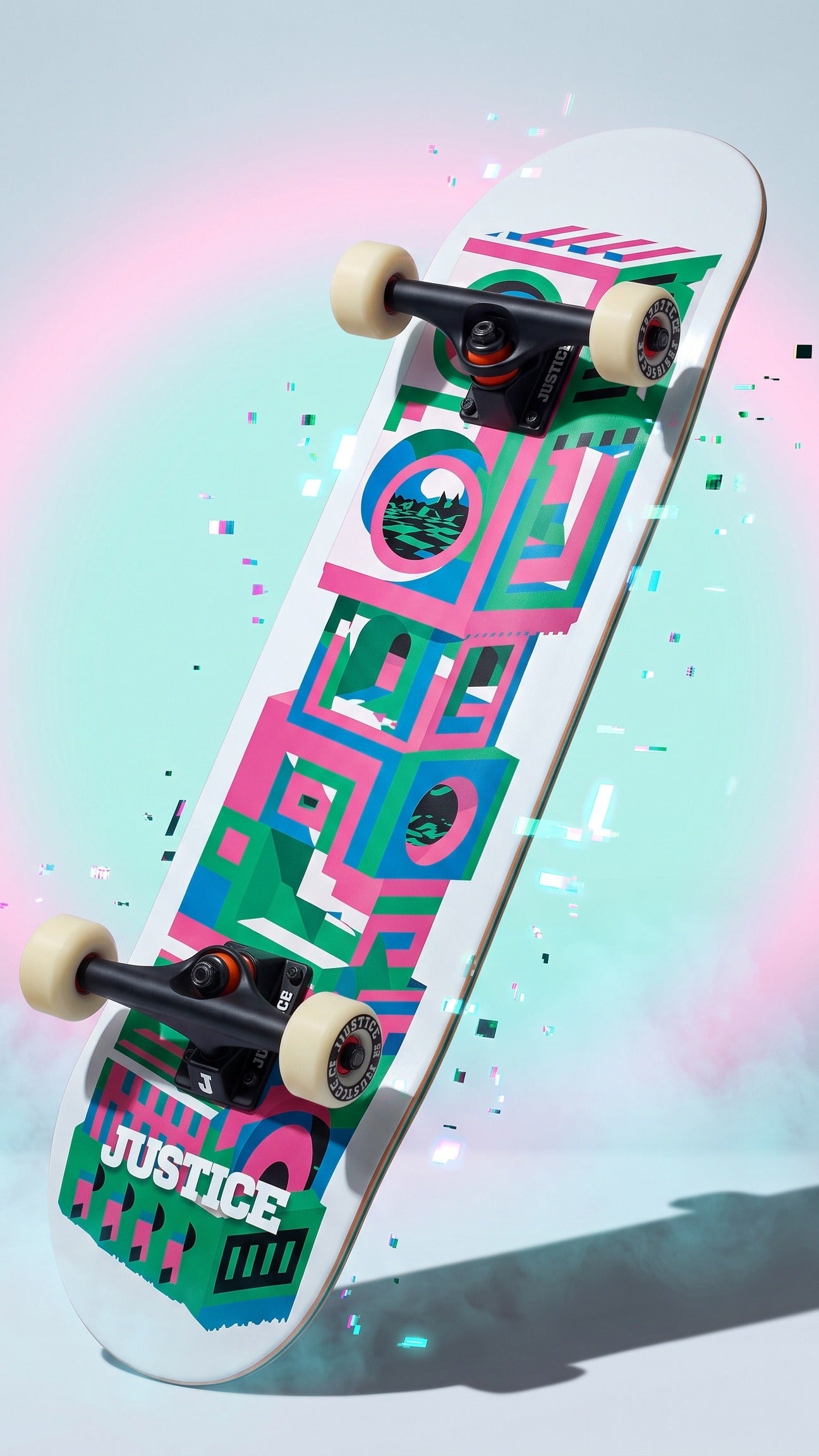 Skate completo Justice Surveillance Paradise 8.25"