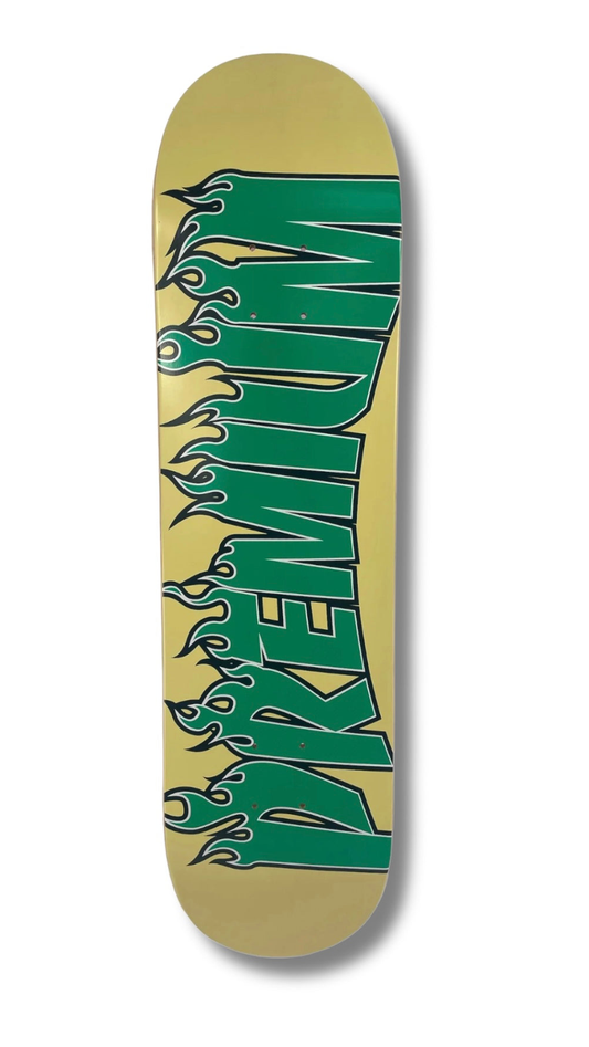 Tabla de Skate Premium Burn Green 9x16