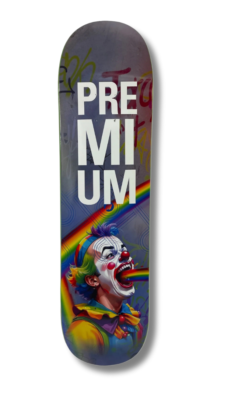 Tabla de Skate Premium Jeepers Clown 9x16